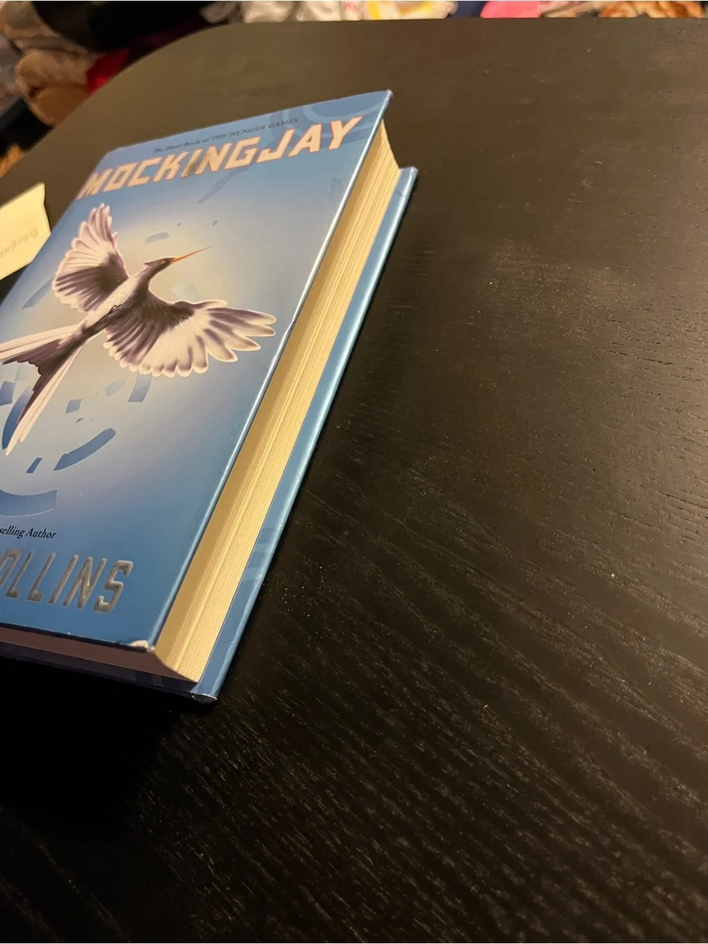 Scholastic Mockingjay Hardcover Book Hunger Games Trilogy Suzanne Collins Blue